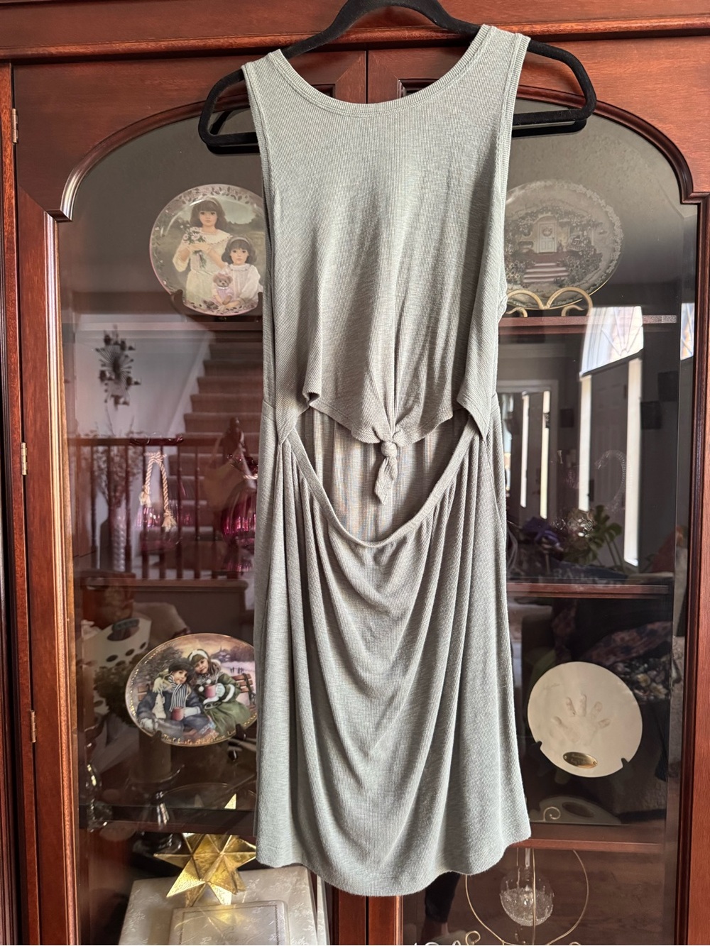 aerie Sage Green mini Dress
